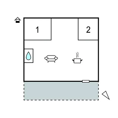 Apartamento Three-bedroom In *